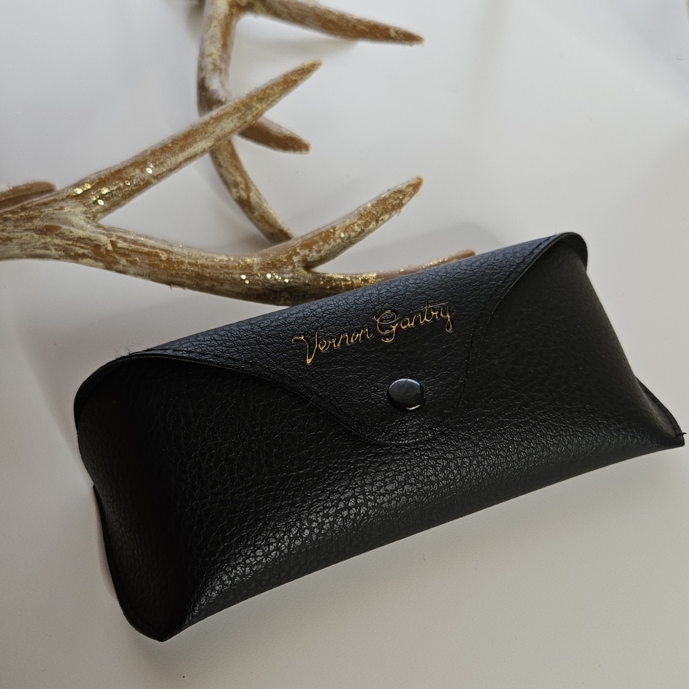 Vernon Gantry black, soft eyeglasses case